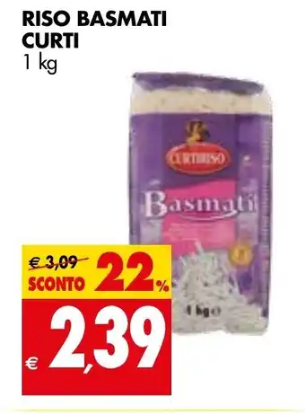 Tigros Curti Riso Basmati 1 kg offerta