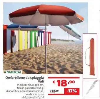 Bricocenter Ombrellone da spiaggia vali offerta