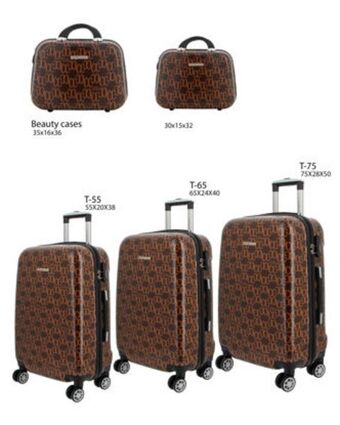 Globo Moda Trolley abs scritte logo stampate offerta