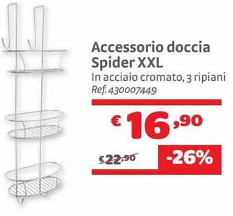 Bricocenter Accessorio doccia spider xxl offerta