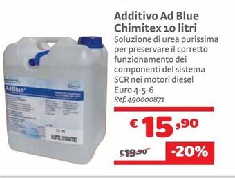 Additivo ad blue chimitex 10 litri