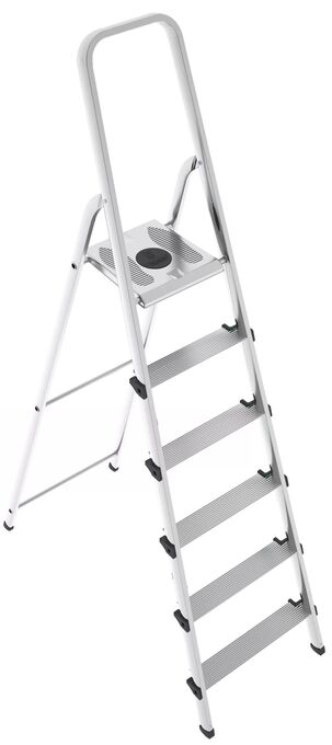 Bricocenter Scala in acciaio/alluminio 6 gradini offerta