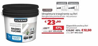 Bricocenter Idropittura traspirante 14 litri offerta