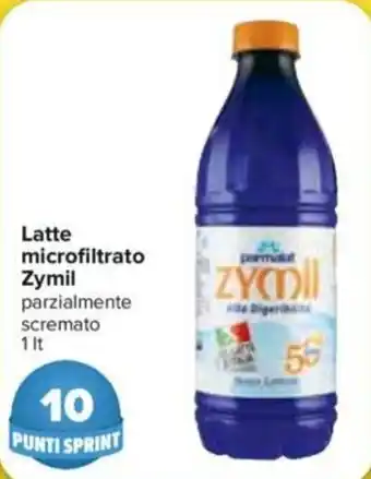 Carrefour Parmalat Zymil Latte Microfiltrato 1lt offerta