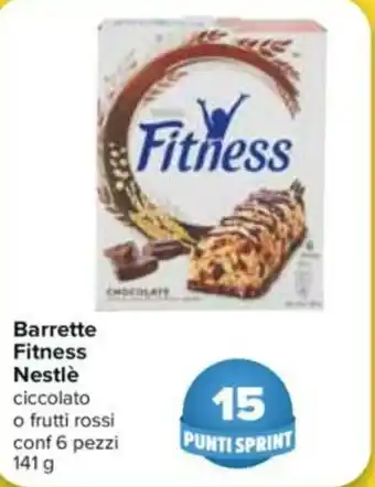 Carrefour Nestlè Fitness Barrette 141g offerta