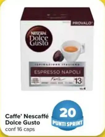 Carrefour Nescafé Dolce Gusto Caffé 16 caps offerta