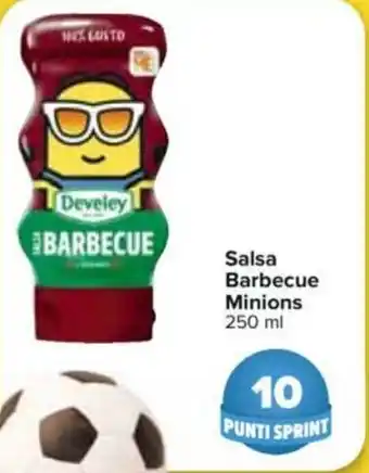 Carrefour Develey Salsa Barbecue Minions 250ml offerta