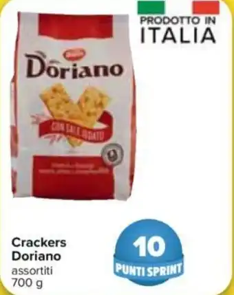 Carrefour Doriano Crackers 700g offerta