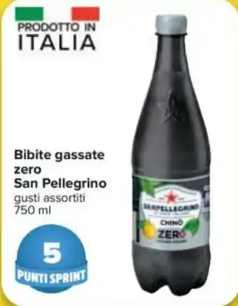 Carrefour San Pellegrino Bibite Gassate Zero 750ml offerta