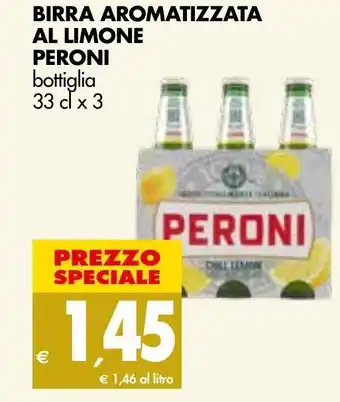 Peroni Birra Aromatizzata Al Limone 33 cl x 3
