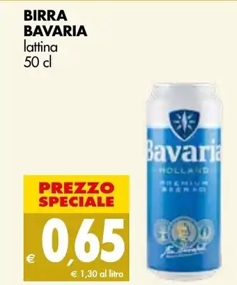 Tigros Bavaria Birra lattina 50 cl offerta