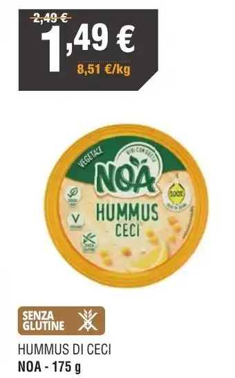 Noa Hummus De Ceci 175 g