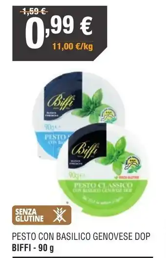 Biffi Pesto Con Basilico Genovese DOP 90 g