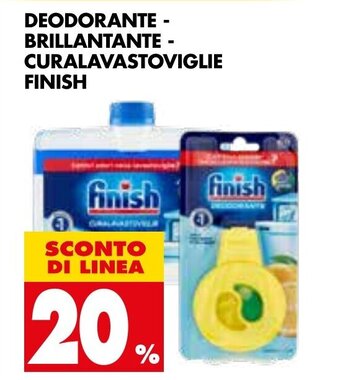 Tigros Finish Deodorante - Brillantante - Curalavastoviglie offerta