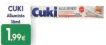 Proshop Cuki Alluminio offerta