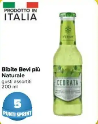 Carrefour Bibite Bevi Più Naturale 200ml offerta