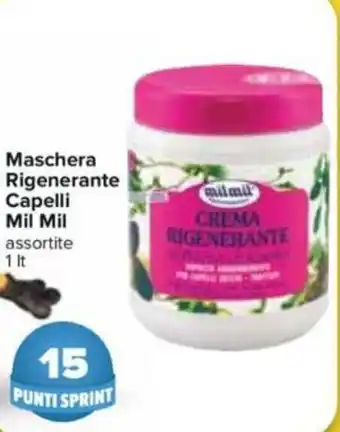 Carrefour Mil Mil Maschera Rigenerante Capelli 1lt offerta