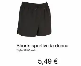 KiK Shorts sportivi da donna offerta