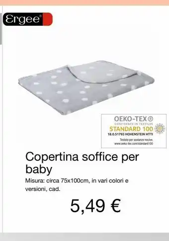 Copertina soffice per baby
