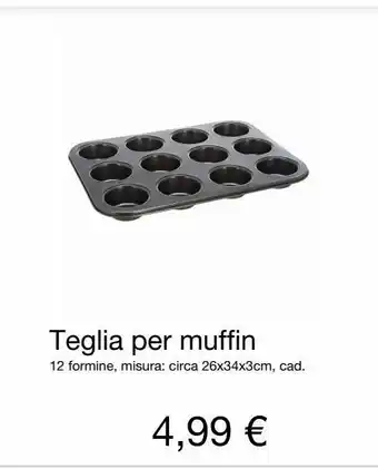 Teglia per muffin