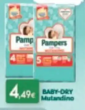 Pampers Baby-Dry Mutandino