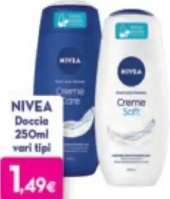 Nivea Doccia 250 ml vari tipi