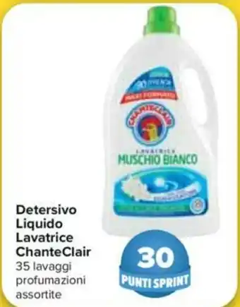 Carrefour ChanteClair Detersivo Liquido Lavatrice 35 lavaggi offerta
