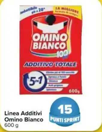 Carrefour Omino Bianco Additivi Linea 600g offerta
