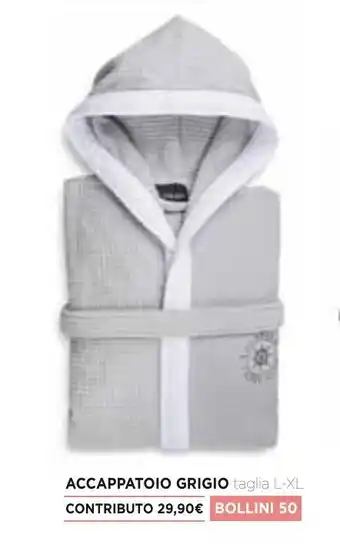 Famila Carrara Accappatoio Grigio L-XL offerta