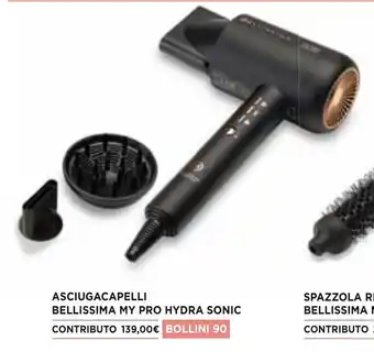 Famila Imetec Bellissima Asciugacapelli My Pro Hydra Sonic offerta