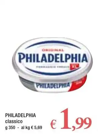 Famila Philadelphia Classico 350g offerta