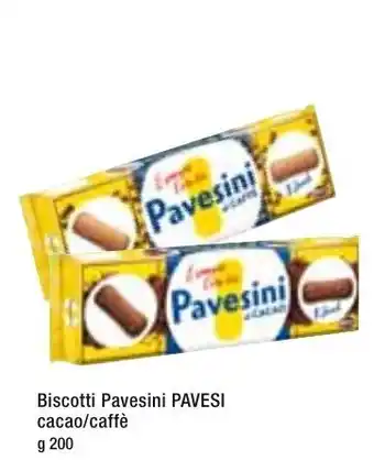Famila Pavesi Cacao/Caffè Biscotti Pavesini 200g offerta