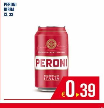 Adhoc Peroni birra offerta