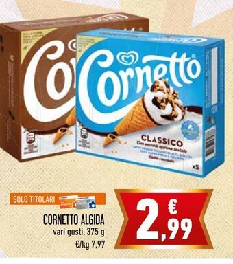 Conad Cornetto algida offerta