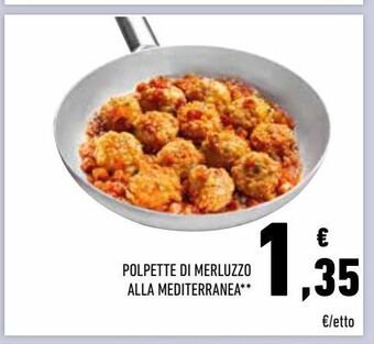 Conad Polpette di merluzzo alla mediterranea offerta