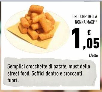 Conad Crocchè della nonna maxi offerta