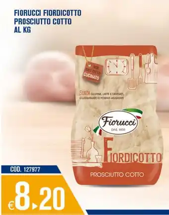 Fiorucci fiordicotto prosciutto cotto