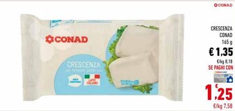 Conad Conad Crescenza 165 g offerta