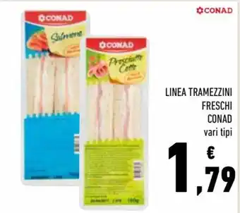Conad Linea Conad Tramezzini freschi offerta