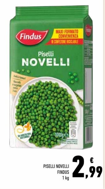 Conad Findus Piselli Novelli 1 kg offerta