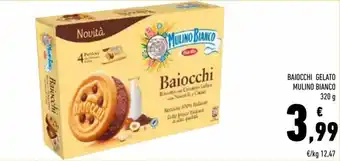 Conad Mulino Bianco Baiocchi gelato 320 g offerta