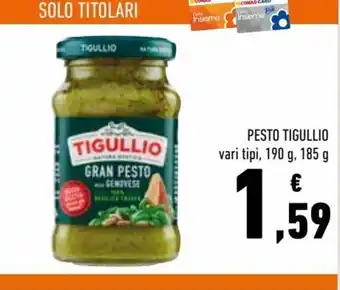 Conad Tigullio Pesto 190 g/185 g offerta