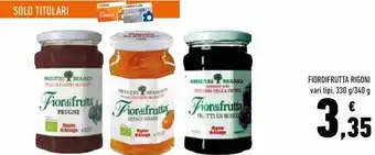 Conad Rigoni Fior di frutta 330 g/340 g offerta
