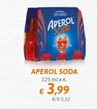 Aperol Soda 125 ml x 6