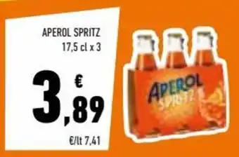 Conad Aperol Spritz 17,5 cl x 3 offerta