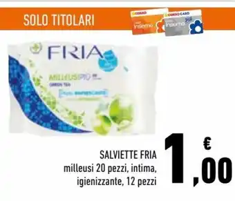 Conad Fria Salviette 20 pezzi, 12 pezzi offerta