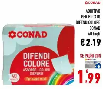 Conad Conad Additivo per bucato difendicolore offerta