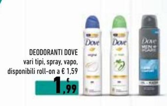 Conad Dove Deodoranti offerta