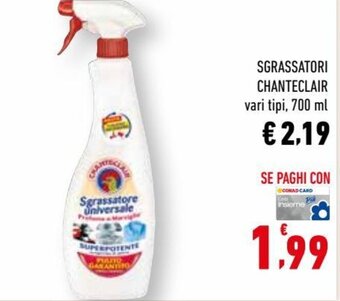 Chanteclair Sgrassatori 700 ml