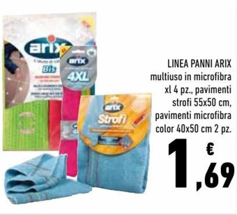Linea Arix panni 55x50 cm, 40x50 cm 2 pz